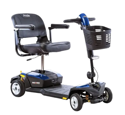 Pride Go-Go LX with CTS Suspension (4-wheel) mobility scooter